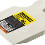 Шпатель 60 мм STAYER "MASTER" резиновый белый, 1027-60