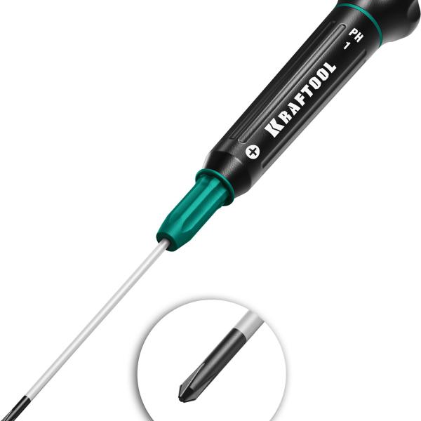 Отвертка PH 1  для точных работ, Precision, KRAFTOOL, 25682-1