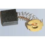 Щётки 7х17х17мм электроугольные пружина,пятак-уши,аналог - ДП-2000/ УШМ-2000 Интерскол AEZ (564)