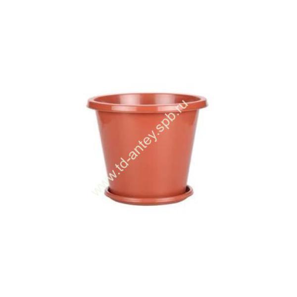 Горшок цв. "Эконом" 2 л с под.