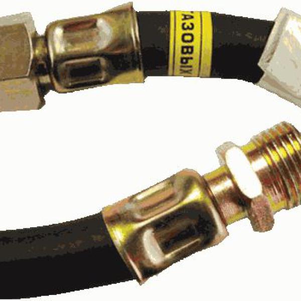 Шланг 1/2"х 0,87 м. внутренняя/наружная для газовых приборов  "Русло" 26812