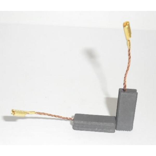 Щётки 7х17х17мм электроугольные 2шт. в пакете,пружина,пятак-уши,отстрел,аналог - Hitachi 44