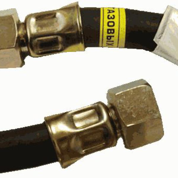 Шланг 1/2"х 1,5 м. внутренняя/внутренняя для газовых приборов  "Русло" 26804